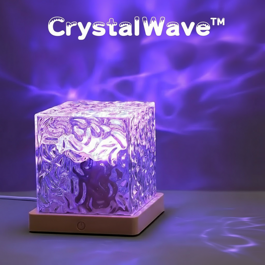 🌊 CrystalWave™ – 16-Kolorowy Projektor LED z Efektem Fal Wodnych